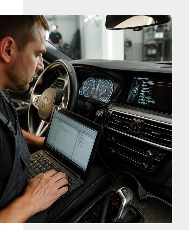 Русификация приборной панели BMW для авто в Тынде от компании