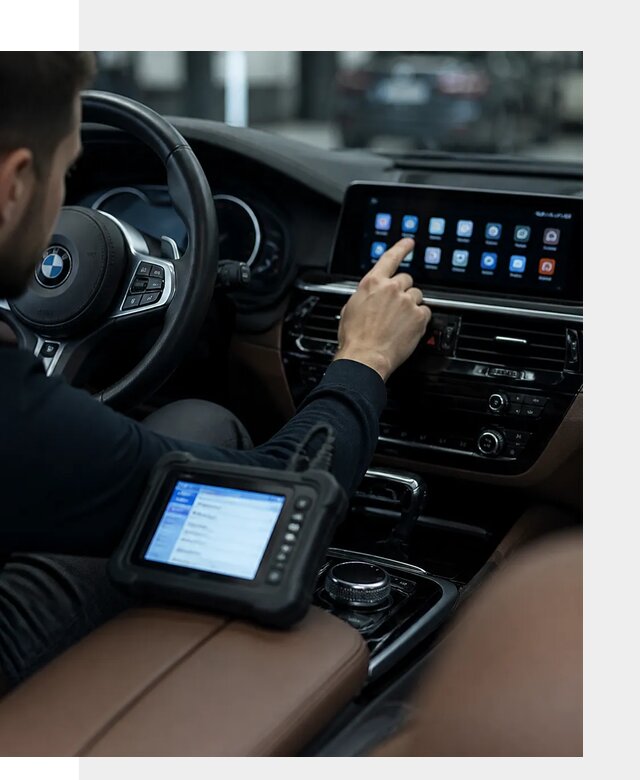 Установка приложений и мультимедиа сервисов BMW в Тынде