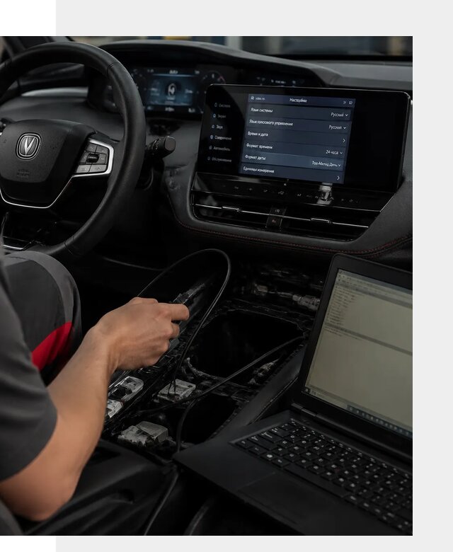 Русификация автомобиля Changan UNI-K под ключ в Тынде