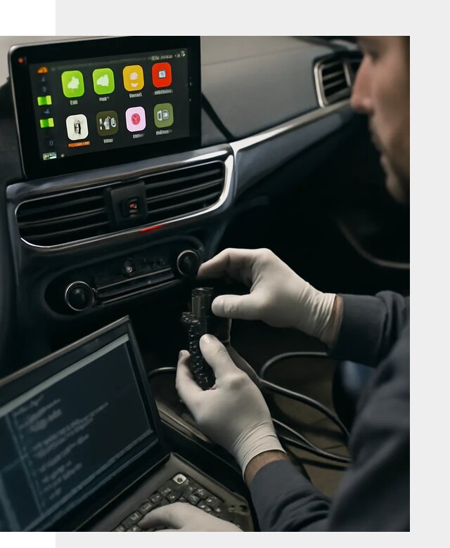 Активация Apple CarPlay в Тынде для штатной мультимедиа