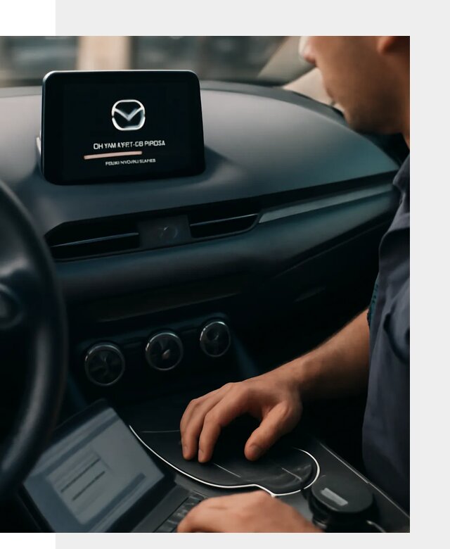 Установка приложений Mazda на мультимедийную систему в Тынде