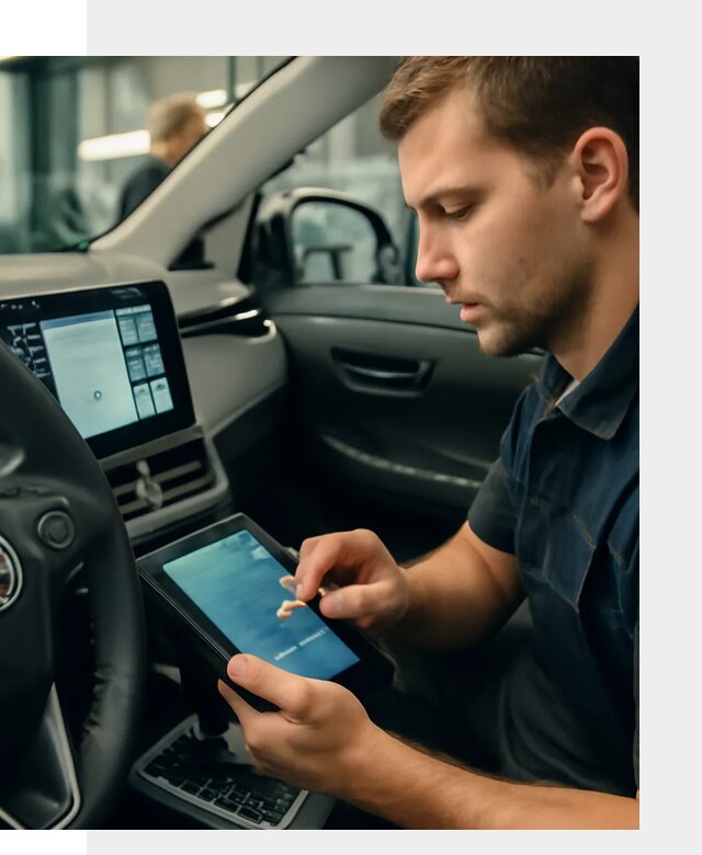 Установка приложений Toyota на мультимедиа в Тынде